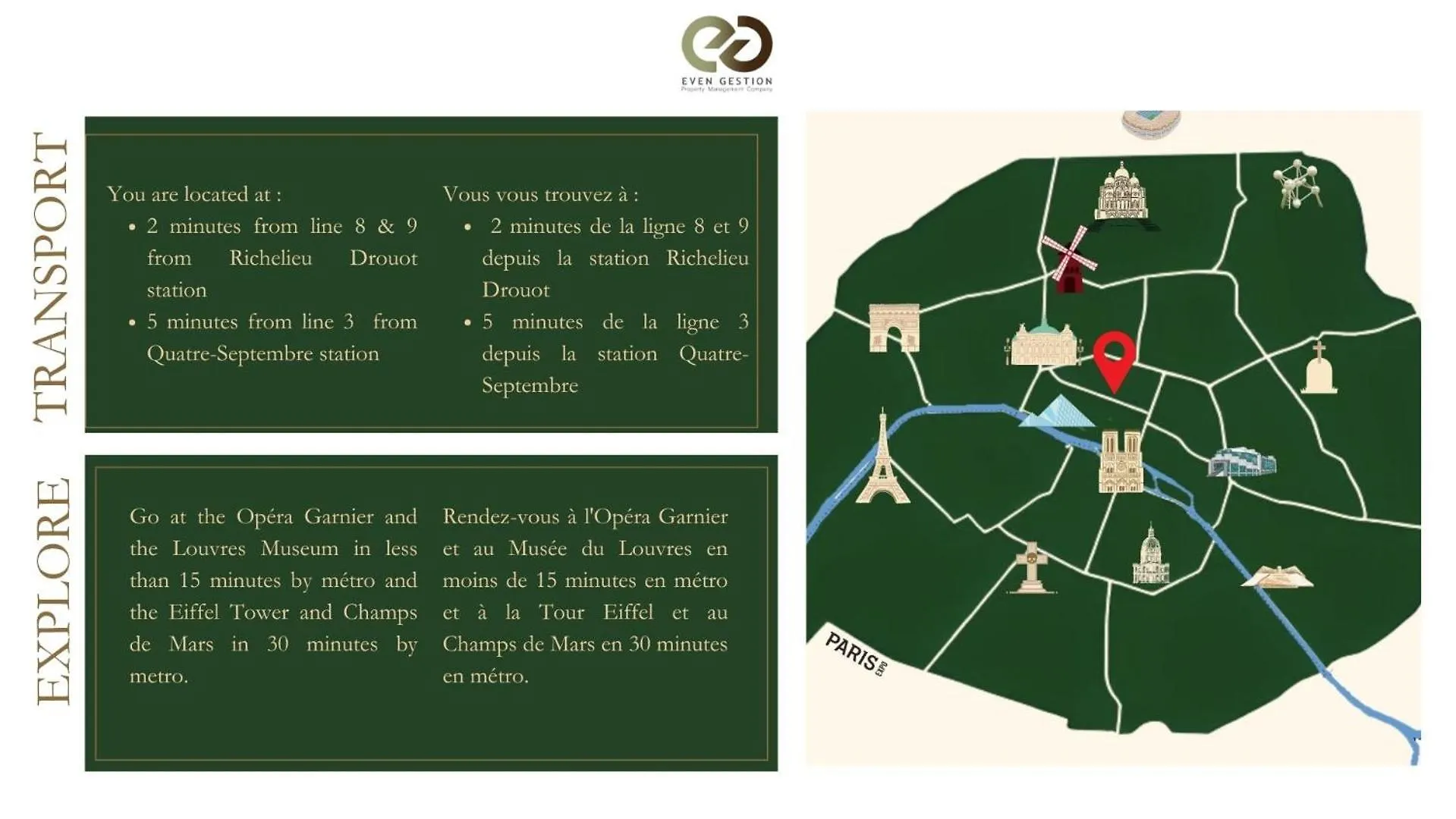 Apartment 32#Opera#Grandsboulevards#Louvre#Ac Paris
